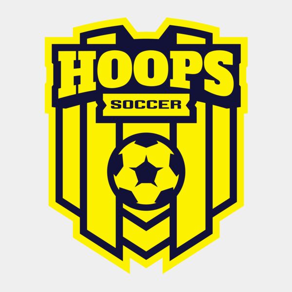 Hoops Soccer logo template サムネイル