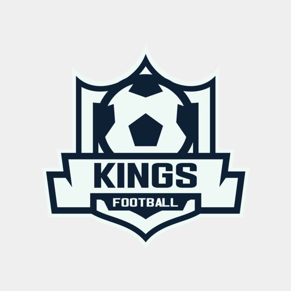 Kings Football logo template サムネイル