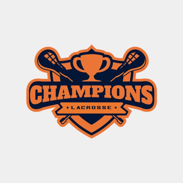 Champions Lacrosse Logo Template サムネイル