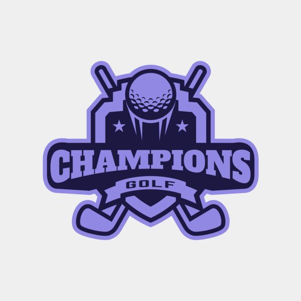 Champions Golf logo template サムネイル