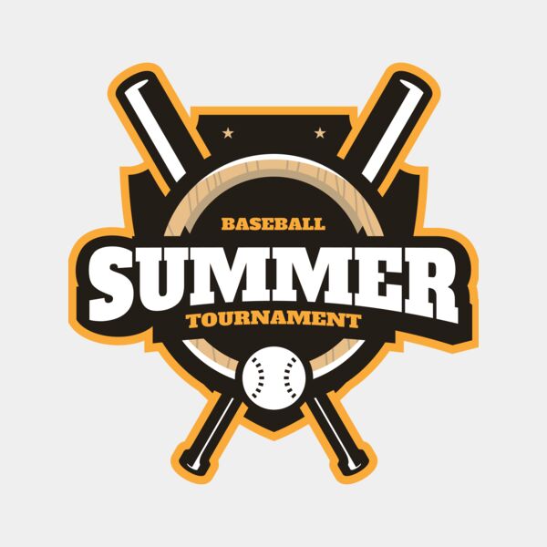 Summer Tournament Baseball logo 01 サムネイル