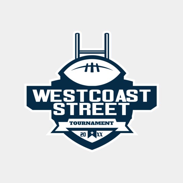 West Coast Street Tournament logo template サムネイル