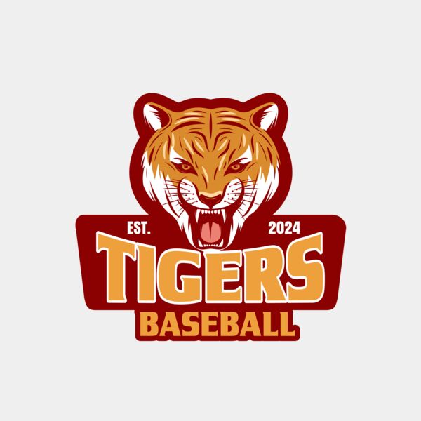 Baseball Tigers Logo 01 サムネイル