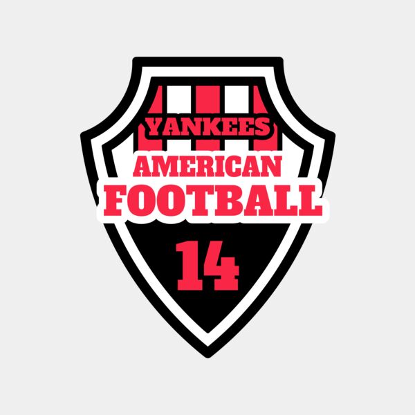 American Football logo 08 サムネイル